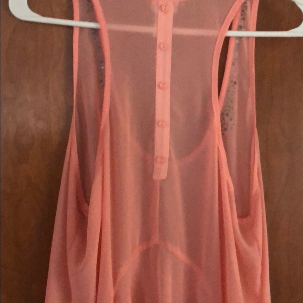 Sheer Racer-Back Tunic - Picture 4 of 4